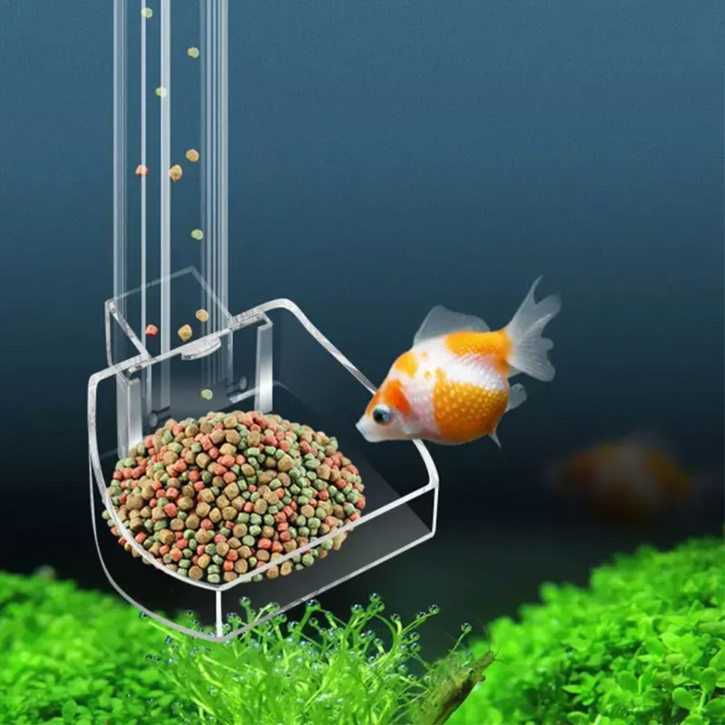Tubo Alimentador Comedouro para Peixes