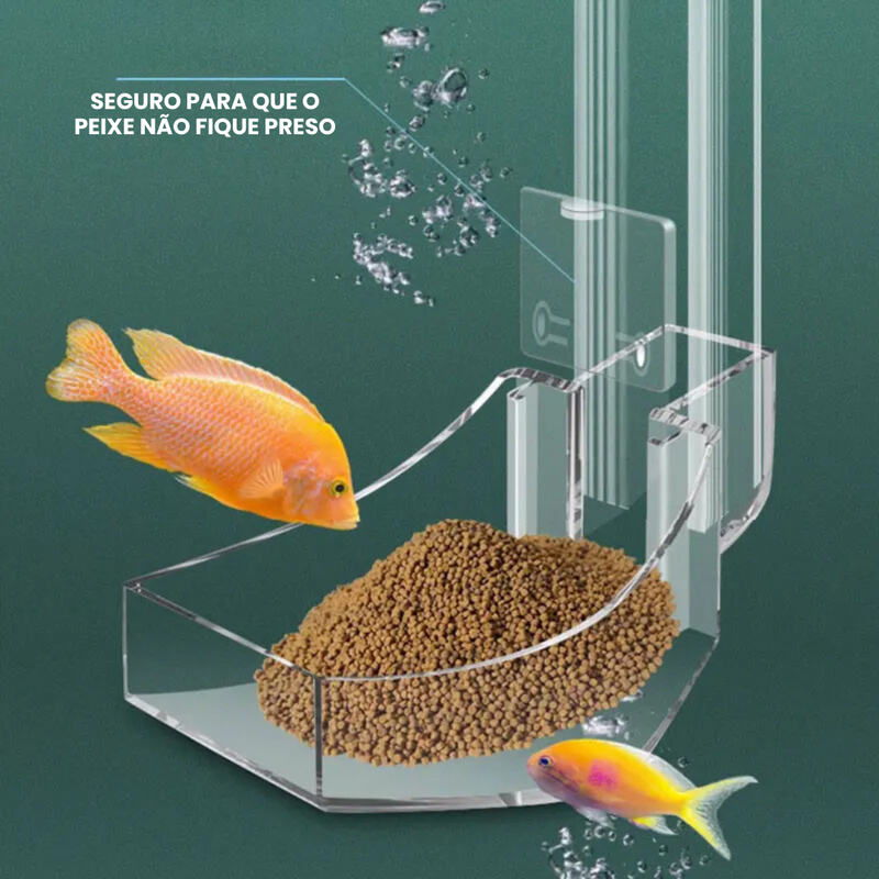 Tubo Alimentador Comedouro para Peixes